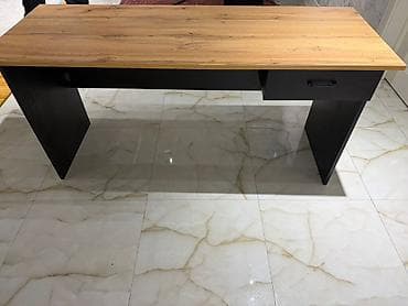 elcin: Ofis üçün L formalı iş masası - Dizayn: L şəklində quruluş — 2