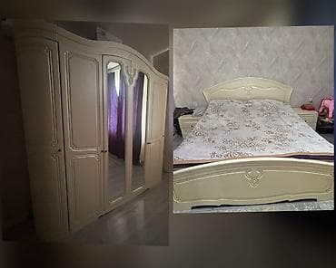 Двуспальная кровать, Б/у