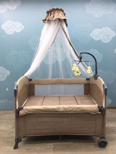 uşağ manej: Детская кровать манеж — 4