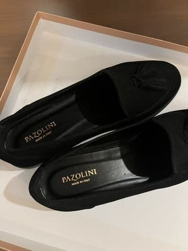 mavi mokasinlər: CARLO PAZOLINI qadın loafers – Made in Italy İdeal vəziyyətdə Təbii — 2