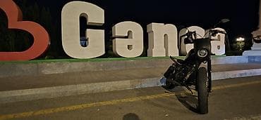 byd disk teker: Yamaha SR250 mator deyisib 150cc zontes matoru qoyulub — 1