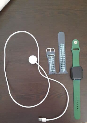 keramika sobası: Yeni, Smart saat, Apple, Аnti-lost, rəng - Yaşıl — 6