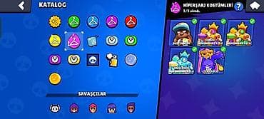 CD, DVD disklər və kassetlər: Brawl Stars hesabı – yüksək inkişaflı və zəngin kolleksiya - Kupa — 1