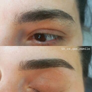 qaş sabitləyici qiymeti: Qaşların düzgün ölçü götürülərək səliqəli alınması xidməti təklif — 1
