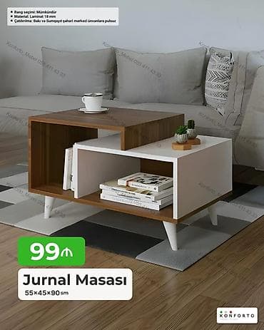 bar stolu: Düz masa, Açılmayan, Təkərsiz, Laminat, Zəmanətsiz — 1