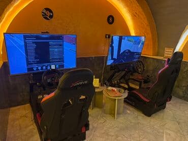 oyun sukani: XDrive yarış simulyatorları tam dəsti. Qara və qırmızı rəngli — 5