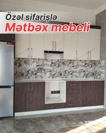 Çəngəllər: Özəl sifarişlə hazırlanmış mətbəx mebeli - Üst və alt hissələr — 1