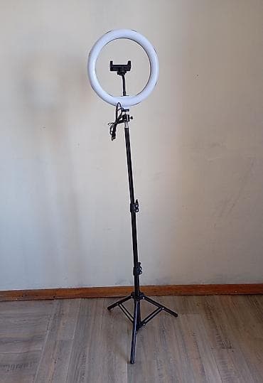 komidin: Təzə yeni LED halkalı işıq dəsti – tripod ilə кольцо свет — 4