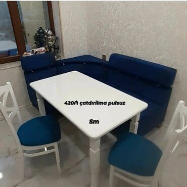 mətbəx ucun divan: Dördbucaq masa, Mətbəx üçün, Zəmanətli — 2