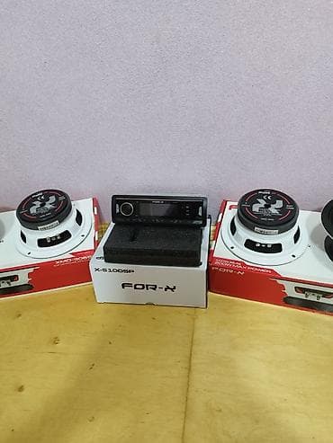 peçlər və kaminlər: FOR-X avtomobil audio dəsti Komplektin tərkibi: - FOR-X X-510DSP 1DIN — 1