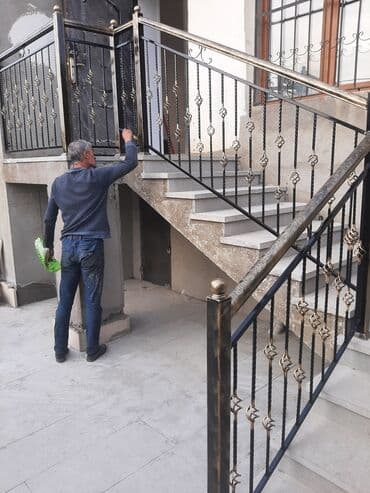 железные лестницы для дома: Лестничные перила — 7