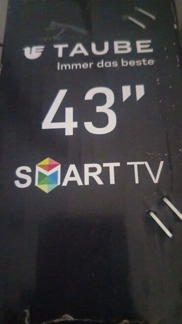 shivaki tv 109 cm: Smart Taube televizor 109 ekran 43 sm Yenidir çatdirilma var odenişli — 2