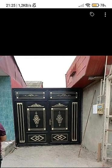 şəbəkə pəncərələr: Salam istəyinizə uyğun Demir gapi ve darvazalarin — 2