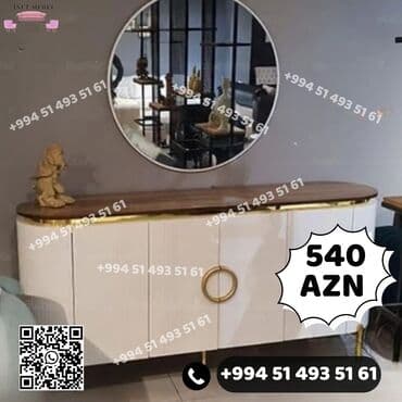 Masa və oturacaq dəstləri: Yeni, Güzgülü, Azərbaycan