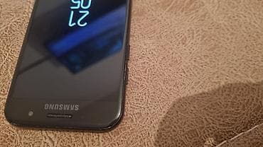 korpuslar: Samsung Galaxy A3 2017, 16 GB, rəng - Qara, Barmaq izi — 3