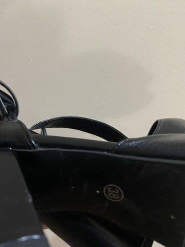 ботильоны на каблуке: Qadın ayaqqabısı – qara rəngdə, qalın topuqlu - Model: burnu iti — 5