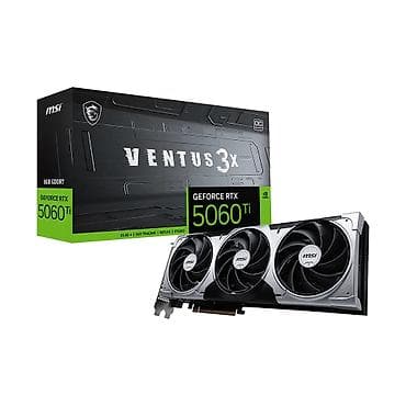 pc hisseleri: MSI RTX 5060 Ti Ventus 3X OC 8GB GDDR7 / Yeni MSI GeForce RTX 5060 Ti — 1