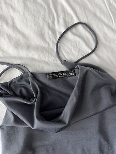 Oyuncaqlar: Stradivarius qadın bodisi - Rəng: tünd boz/antrasit - Model: nazik — 4