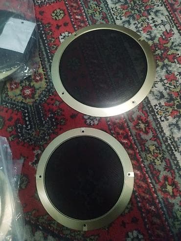 audio sistem: Məhsul: dairəvi metal səsgücləndirici qoruyucu barmaqlıq 16sm 20sm — 3