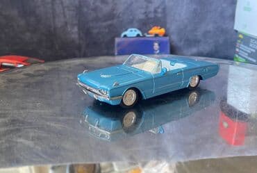 metbex tavan modelleri: Коллекционная модель Ford Thinderbird conbertible light blue 1966 — 2