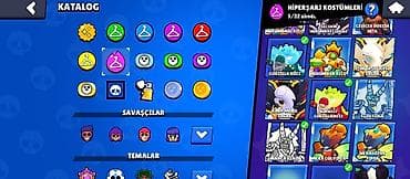 Boltlar: Brawl Stars hesabı – “Zeus⚡” Əsas məlumatlar: - Hesabın yaradılma — 10