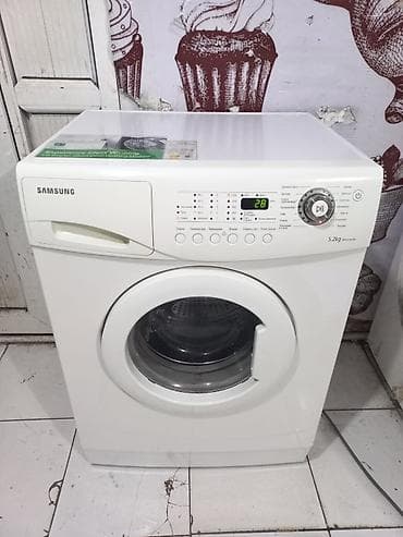 masin dinamik: Paltaryuyan maşın Samsung, 6 kq, İşlənmiş, Qurutma var, Ödənişli çatdırılma — 1