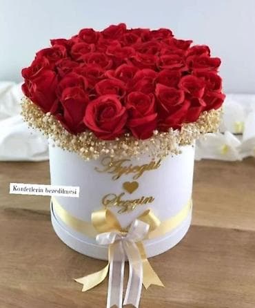 Hədiyyəlik solmayan ətirli güllər sifariş qəbul olunur.Metrolara