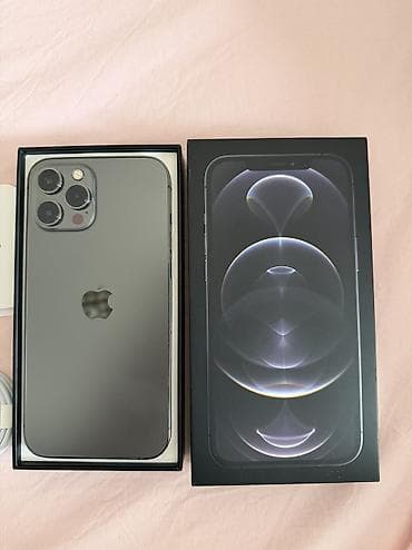 IPhone 12 Pro Max, 128 GB, Graphite, Face ID