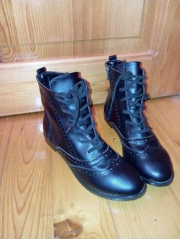 женские зимние замшевые ботфорты: Размер: 40, цвет - Черный, Новый — 1