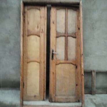3 d aboylar: Məhsul: Taxta iç qapılar (2 ədəd) - Material: tam ağac (ehtimalən — 6