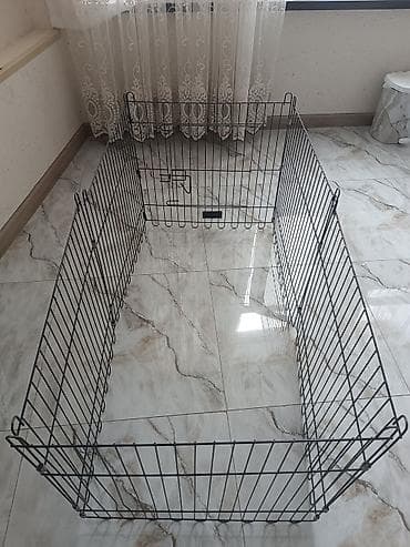 mal bazari: Metaldan quraşdırılan heyvan maneci/oyun bağı - Material: möhkəm toz — 1