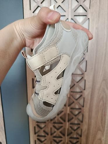 Uşaq ayaqqabıları: Rəng - Bej Basanojkalar, Ölçü: 24, Uniseks — 4