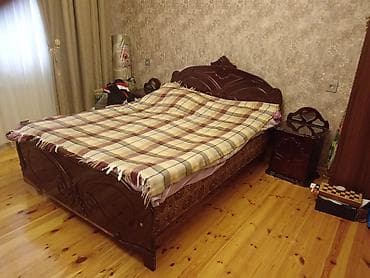 kravadlar: İkinəfərlik çarpayı, 2 tumba, İşlənmiş — 1