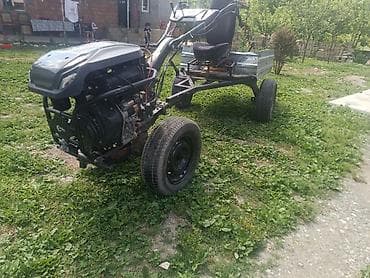 250 cc motor: Motoblok əsasında hazırlanmış mini-traktor/arabali yük daşıyıcı - — 2