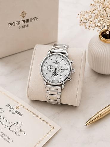 kişi aksessuarları: Yeni, Qol saatı, Patek Phillipe, rəng - Qara — 2