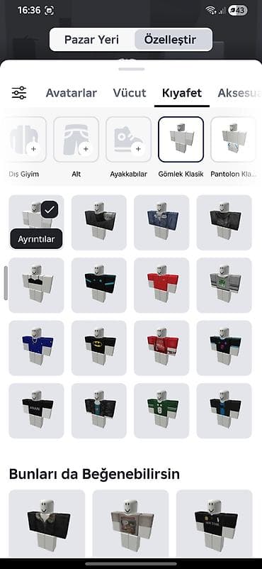 Другие комплектующие: Roblox hesabıdır Real alıcılar Yazsın Oyuna 2840 robux vurulub Endirim — 10