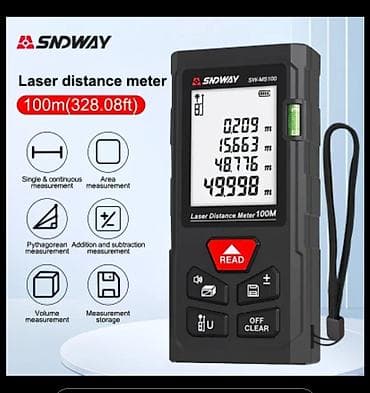 şarj cihazı: Lazer məsafə ölçən, Hesablama funksiyalı — 9