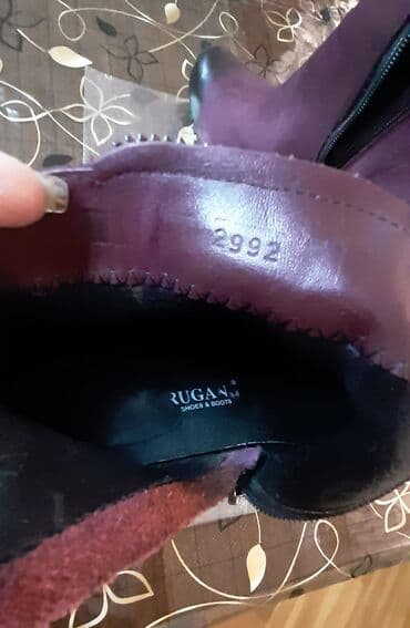 uşaq qış botinkaları: Ölçü: 40, İşlənmiş — 2