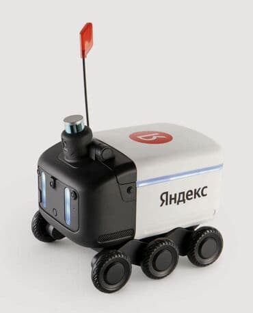 роботы на радиоуправлении: 🔥 Эксклюзив! Мини-робот-доставщик Яндекс (игрушка на пульте — 1