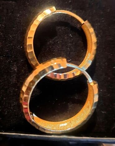 sirqa modelleri: Sırğa, Sarı qızıl, 585 Əyar, 422 g, Ünvandan götürmə — 2