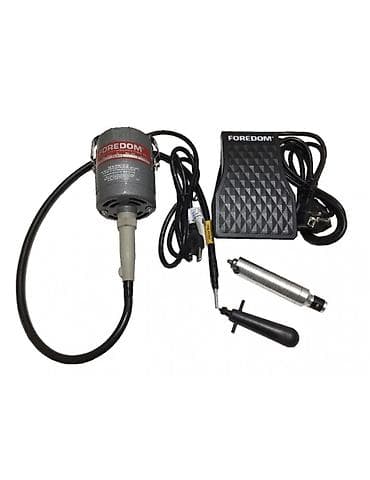 Alət dəstləri: FOREDOM çevik vallı oyma və cilalama dəsti + 3əlavə başlıq Oyma taxta — 1