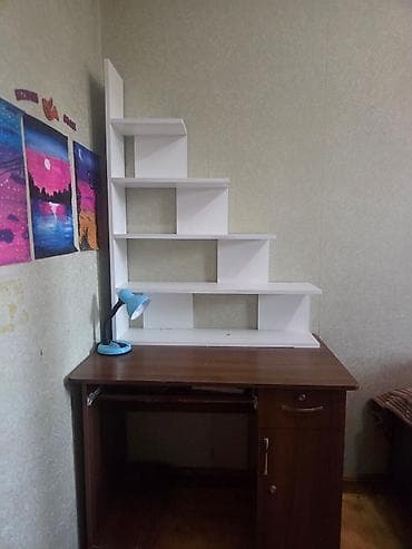 balkon masa: Düz masa, Polkalı, Siyirməli, Sadə laminat — 4
