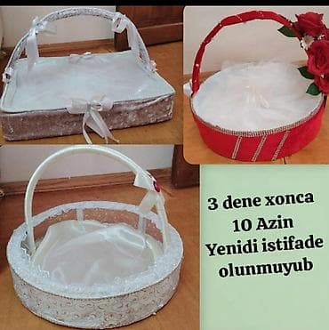 Şəkillər, tablolar: Xonca dəsti – 3 ədəd - Dəst: 3 müxtəlif xonca (1 ədəd düzbucaqlı açıq — 1