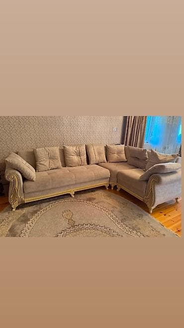 SvncEndirimm. Künc divan satılır 350 azn.Ölçü:3x2 — 1