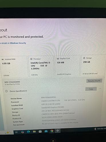 🏞️Full Dest komputer🏞️ 🌌İ3 550 3.20 Ghz🌌 🌠4. Gb Ram🌠 🌍320 Gb Hdd🌍 — 2