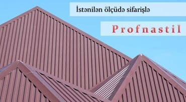 daş yunu qiymeti: Profnastil, Dam üçün, Pulsuz çatdırılma, Ödənişli quraşdırma, Zəmanətli, Kredit yoxdur — 6