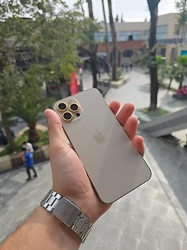 IPhone 12 Pro Max, 256 GB, Qızılı, Face ID