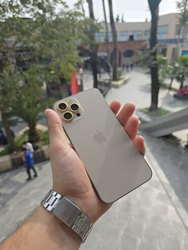 iphone 11 pro max qiymeti irşad: IPhone 12 Pro Max, 256 GB, Qızılı, Face ID — 2