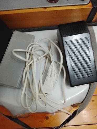 Tikiş maşınları: Tikiş maşını Elektromexaniki, 1 saplı, Ünvandan götürmə — 2