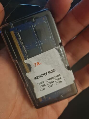 батарейки для ноутбука: Noutbuk üçün RAM modulu - Form-faktor: SO-DIMM - Növ: DDR3/DDR4 — 1